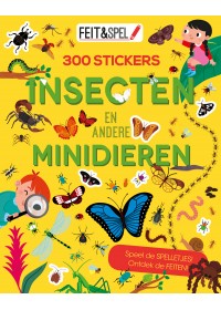 Feit&spel 300 stickers Insecten-minidieren